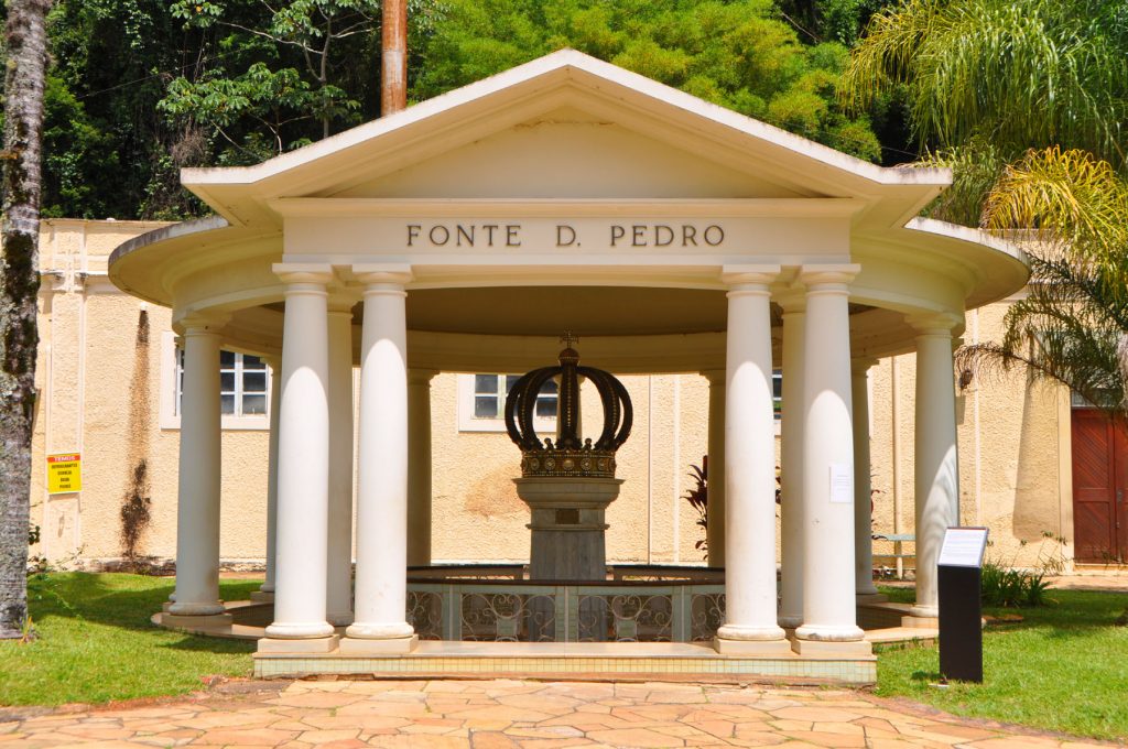 Fonte Dom Pedro, parque das águas de Caxambu MG